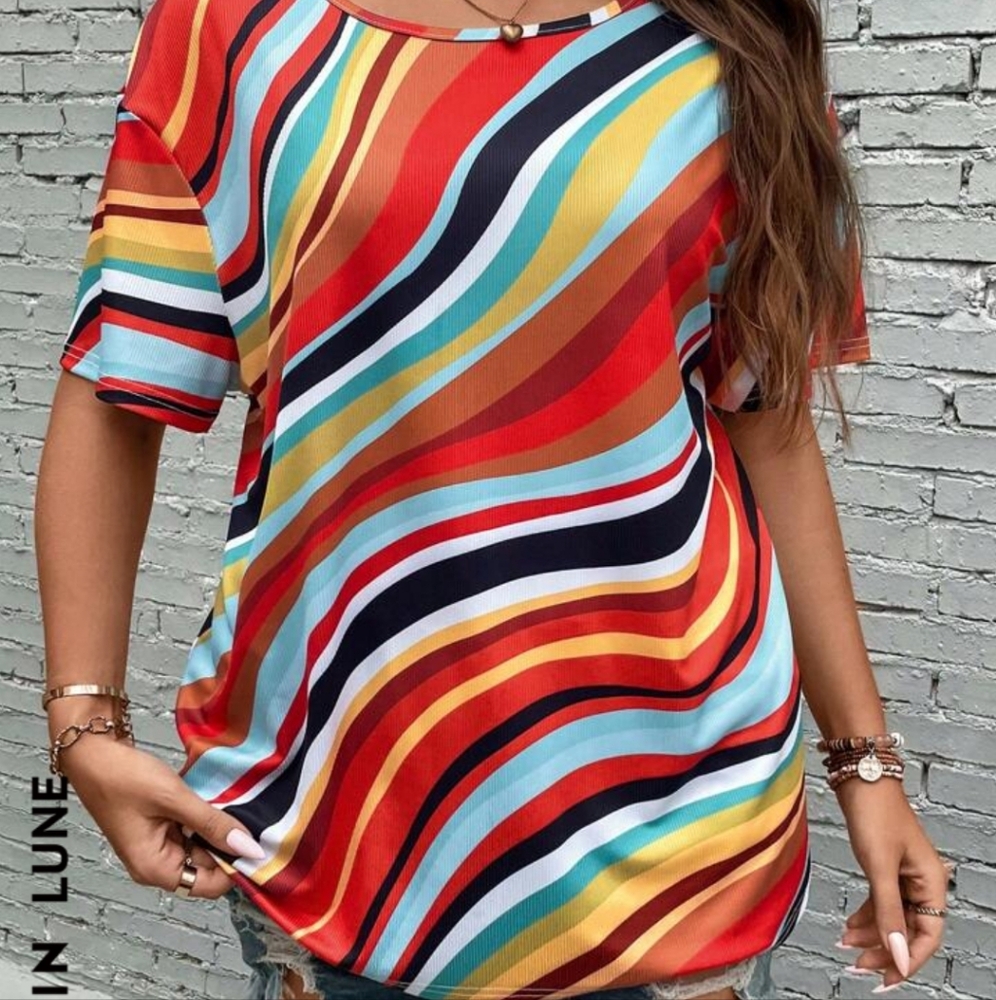 Shein Patterned Blouse